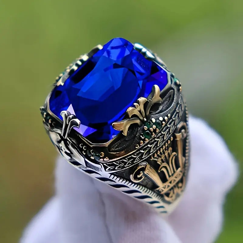 Gemstone Rings Fashionable Popular Simple Hundred Matching Size Available Party, Birthday, Holiday Gift