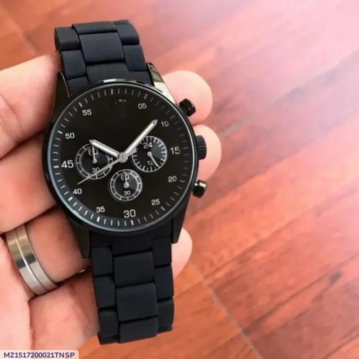 Men's movement quartz water resistant watch