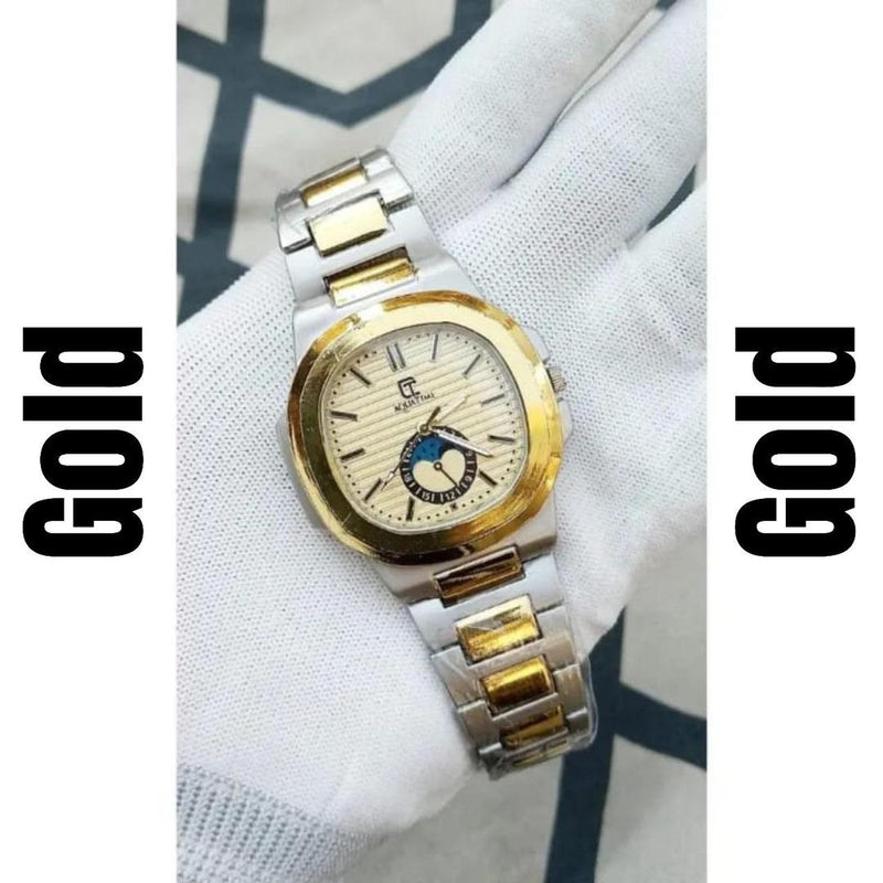 Men's movement quartz water resistant watch