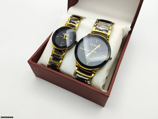 couple trending stainless steel watch
