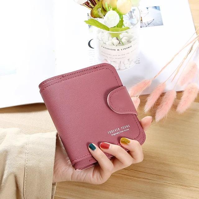Men ,woman leader plain wallet