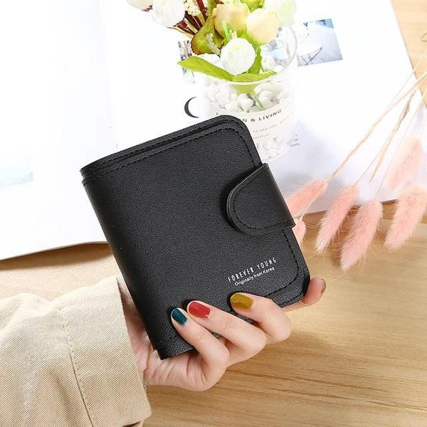 Men ,woman leader plain wallet
