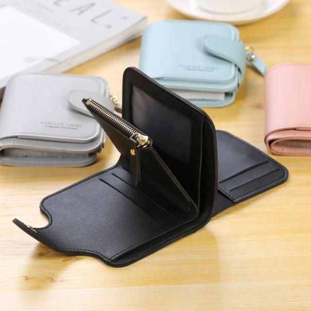 Men ,woman leader plain wallet