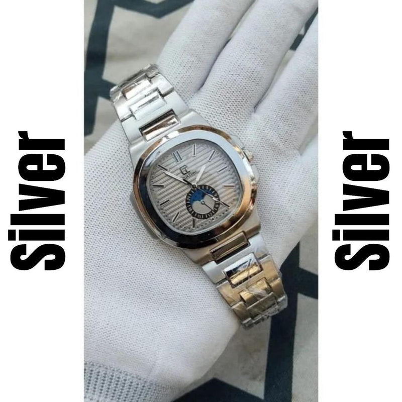 Men's movement quartz water resistant watch