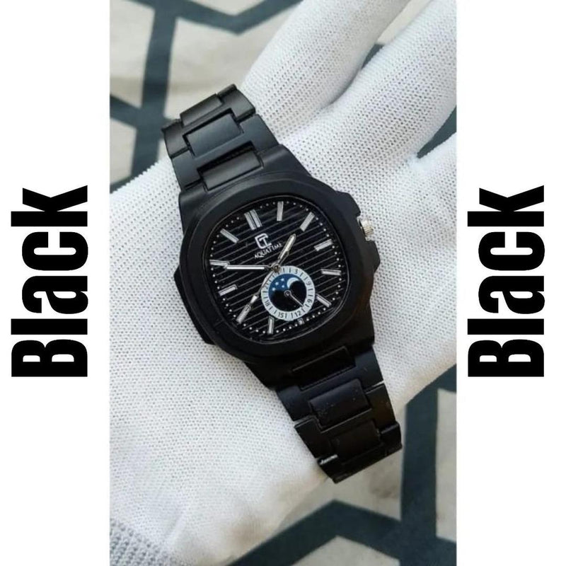 Men's movement quartz water resistant watch
